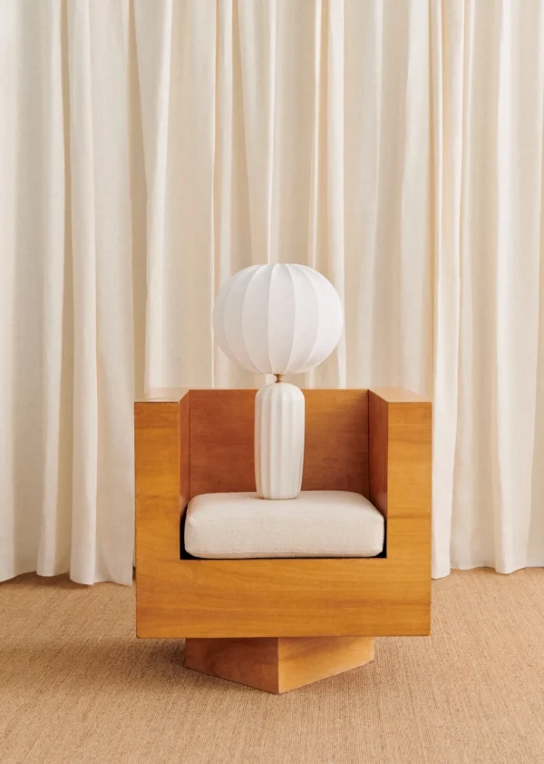 Sezane Lampe Traviata - Ecru< Beleuchtung
