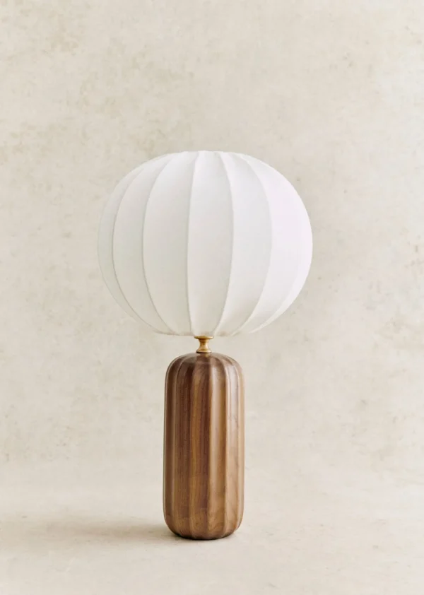Sezane Lampe Traviata - Holz< Beleuchtung
