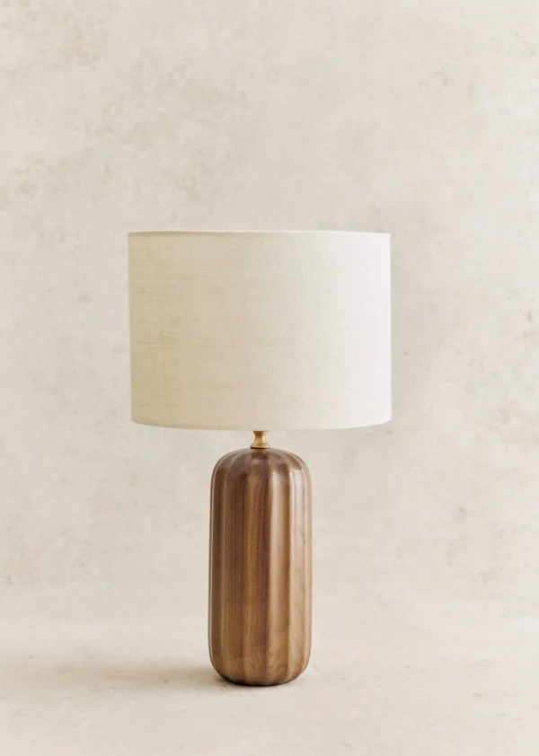 Sezane Lampe Traviata - Holz< Beleuchtung