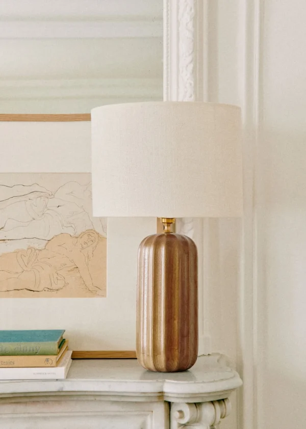 Sezane Lampe Traviata - Holz< Beleuchtung
