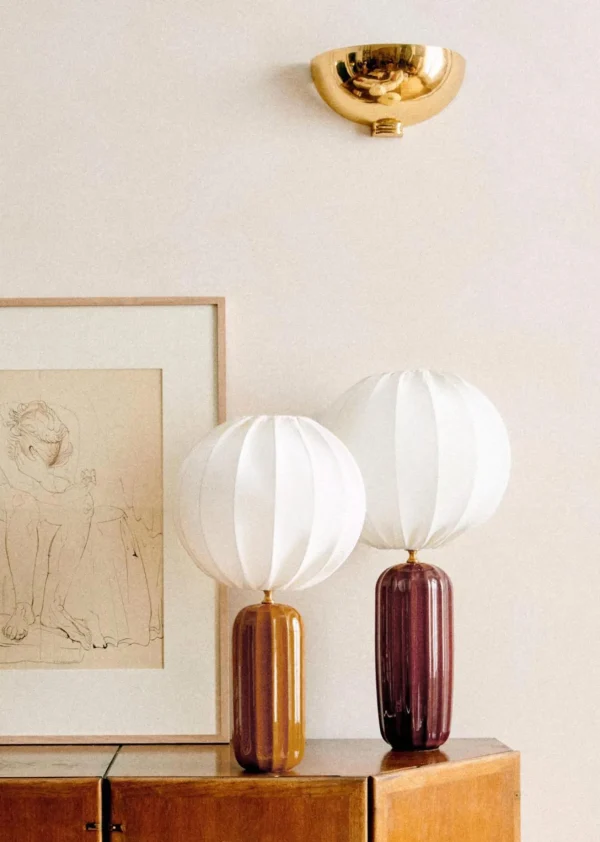 Sezane Lampe Traviata – Karamell< Beleuchtung