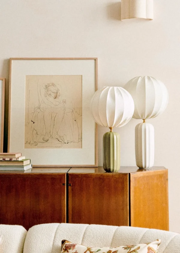 Sezane Lampe Traviata – Olivgrün< Beleuchtung