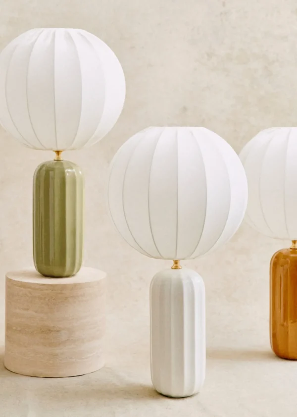 Sezane Lampe Traviata – Olivgrün< Beleuchtung