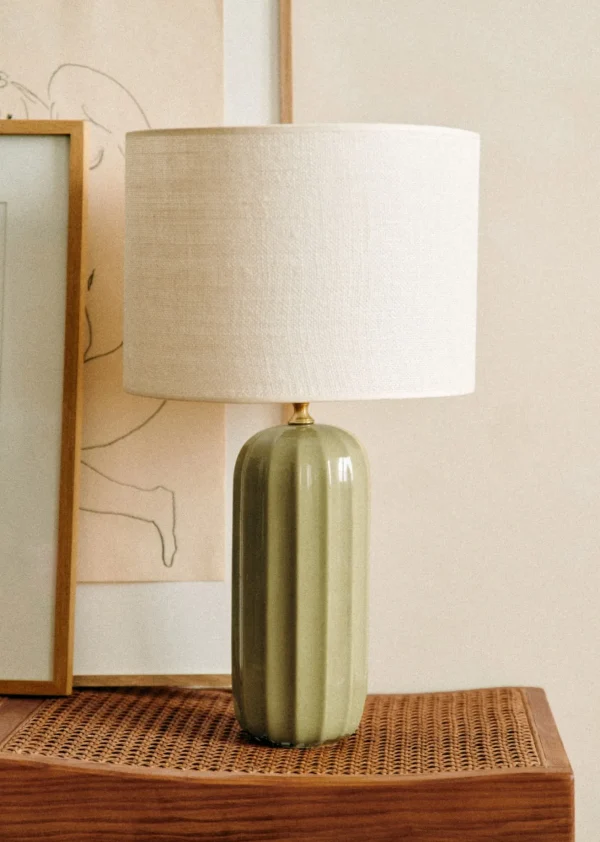 Sezane Lampe Traviata – Olivgrün< Beleuchtung