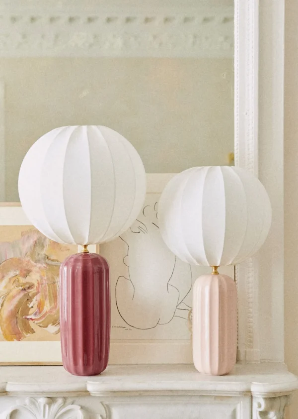 Sezane Lampe Traviata – Rosa< Beleuchtung