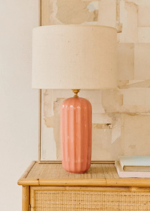 Sezane Lampe Traviata Großes Modell - Rosa Amalfi< Beleuchtung