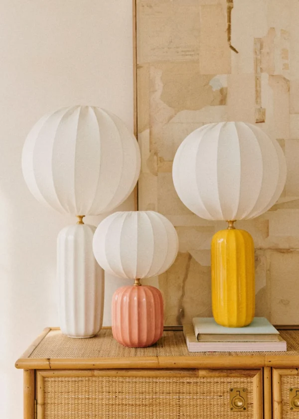 Sezane Lampe Traviata Großes Modell – Ecru< Beleuchtung