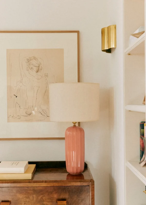 Sezane Lampe Traviata Großes Modell - Rosa Amalfi< Beleuchtung