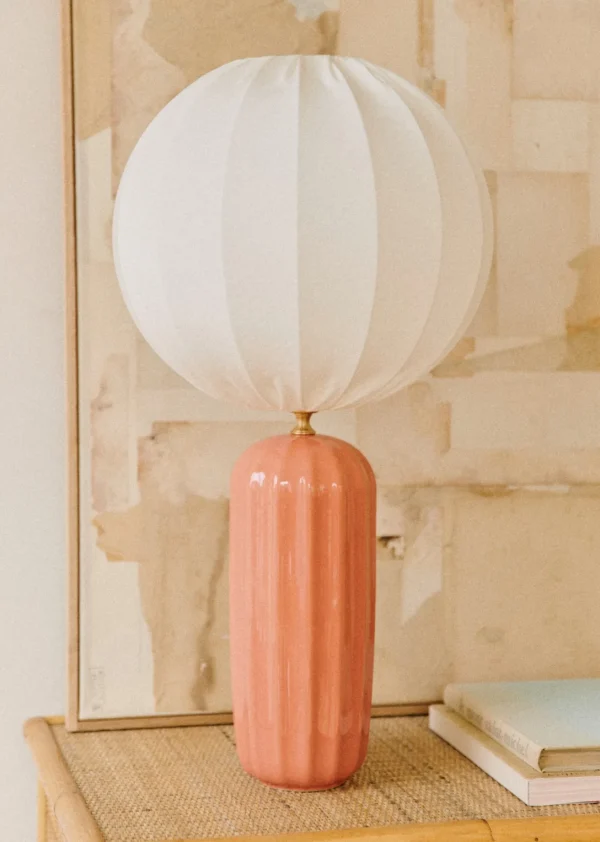 Sezane Lampe Traviata Großes Modell - Rosa Amalfi< Beleuchtung