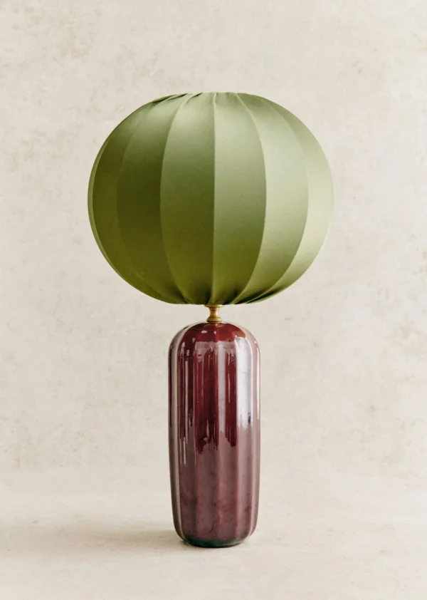Sezane Lampe Traviata Großes Modell – Mokka< Beleuchtung