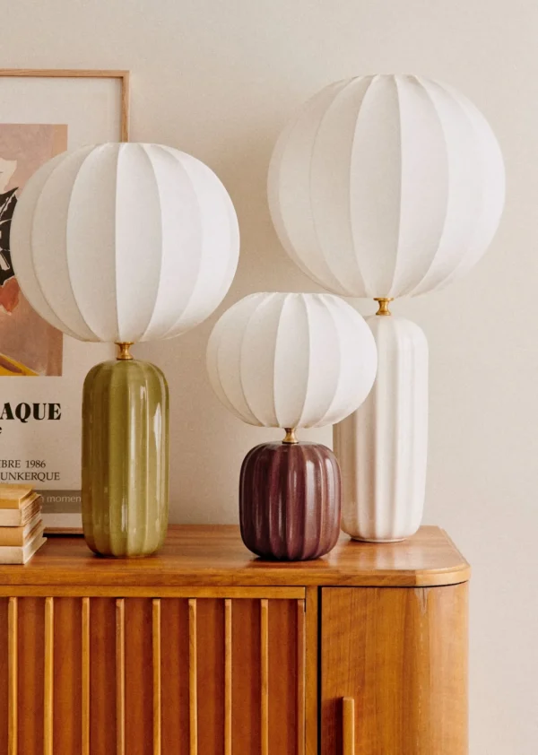 Sezane Lampe Traviata Großes Modell – Ecru< Beleuchtung