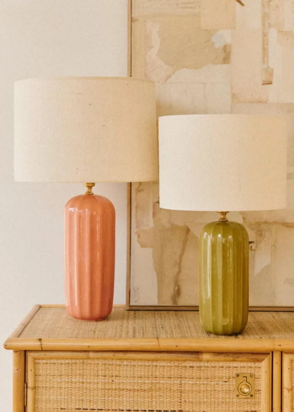 Sezane Lampe Traviata Großes Modell - Rosa Amalfi< Beleuchtung