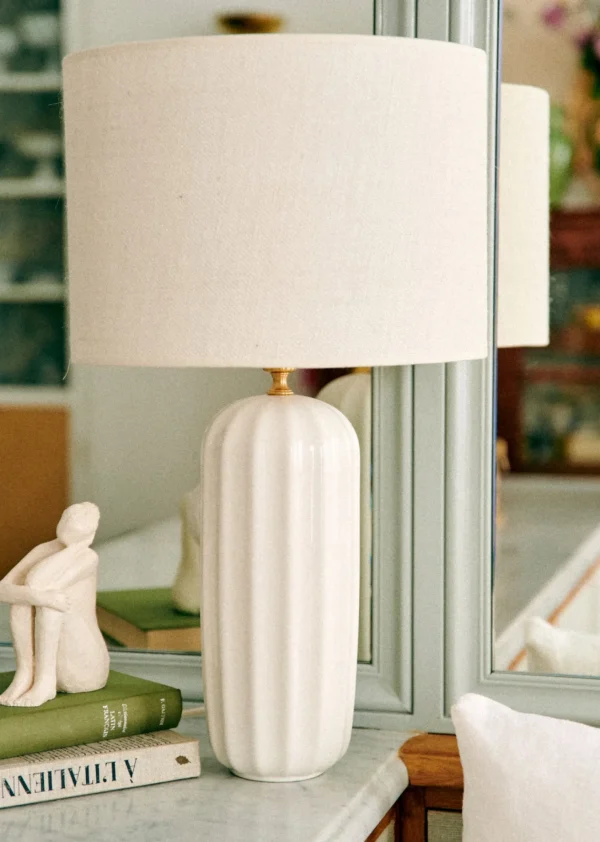 Sezane Lampe Traviata Großes Modell – Ecru< Beleuchtung
