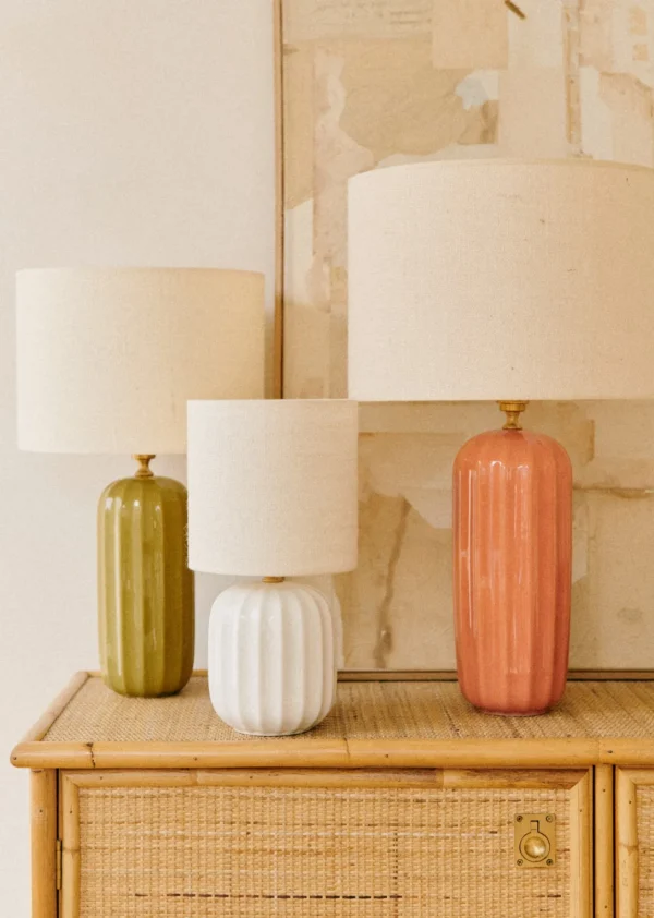 Sezane Lampe Traviata Großes Modell - Rosa Amalfi< Beleuchtung