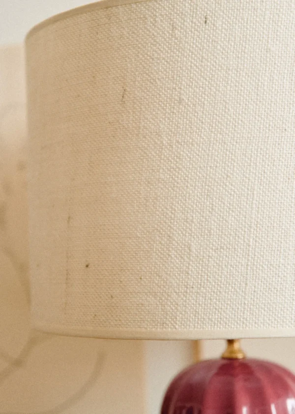 Sezane Lampe Traviata Großes Modell – Himbeerrot< Beleuchtung