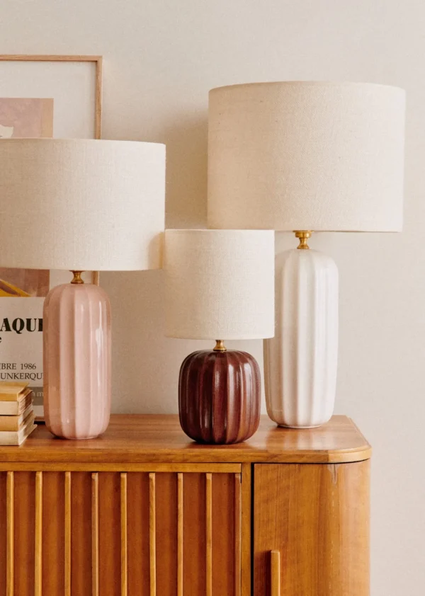 Sezane Lampe Traviata Großes Modell – Ecru< Beleuchtung