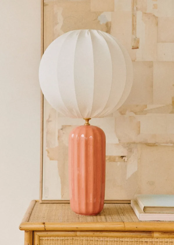 Sezane Lampe Traviata Großes Modell - Rosa Amalfi< Beleuchtung