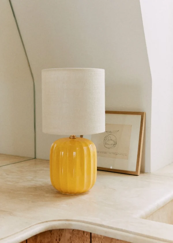 Sezane Lampe Traviata Kleines Modell – Gelb Zitrone< Beleuchtung