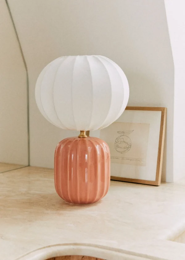 Sezane Lampe Traviata Kleines Modell - Rosa Amalfi< Beleuchtung