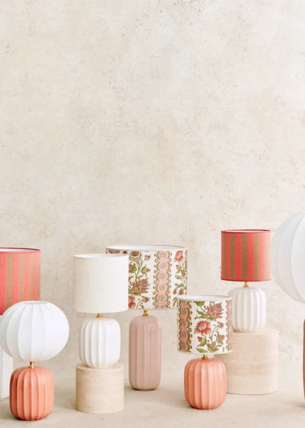 Sezane Lampe Traviata Kleines Modell - Rosa Amalfi< Beleuchtung