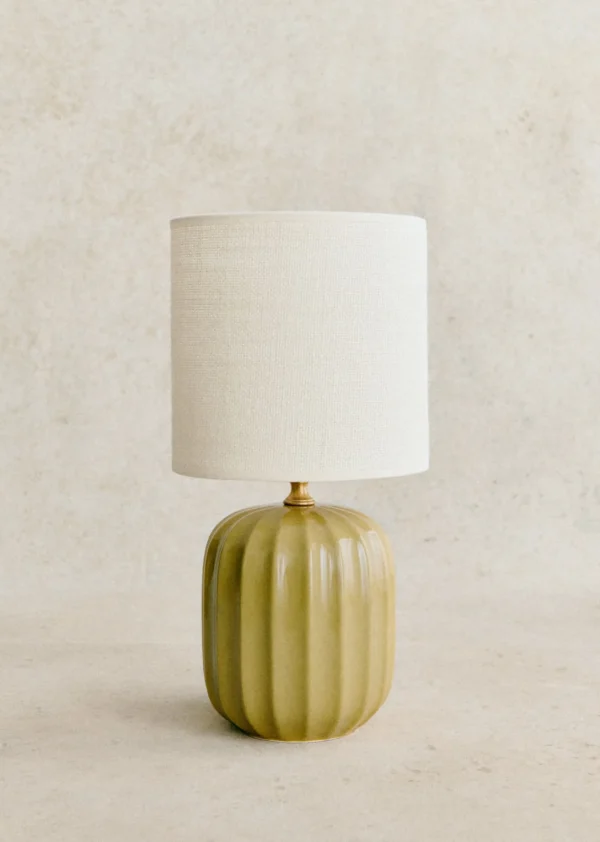 Sezane Lampe Traviata Kleines Modell - Grün Olive< Beleuchtung