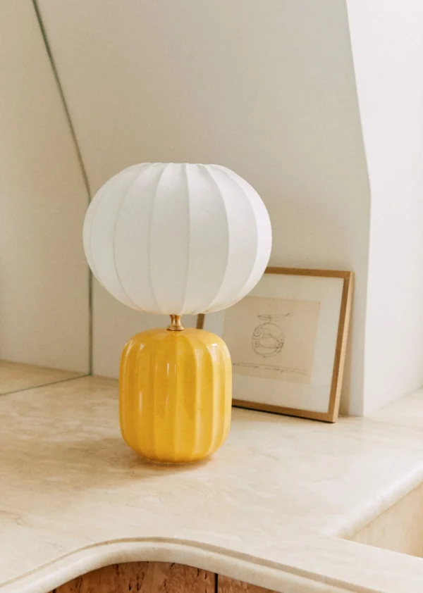 Sezane Lampe Traviata Kleines Modell – Gelb Zitrone< Beleuchtung
