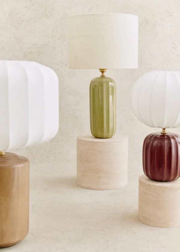 Sezane Lampe Traviata Kleines Modell – Mahagoni< Beleuchtung