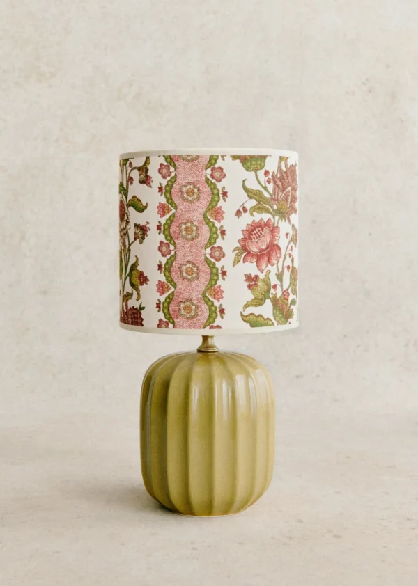 Sezane Lampe Traviata Kleines Modell - Grün Olive< Beleuchtung