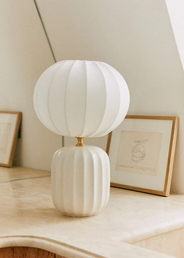 Sezane Lampe Traviata Kleines Modell – Ecru< Beleuchtung