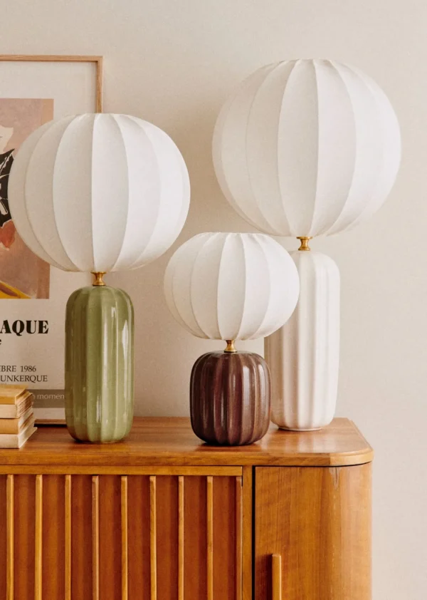 Sezane Lampe Traviata Kleines Modell – Mahagoni< Beleuchtung
