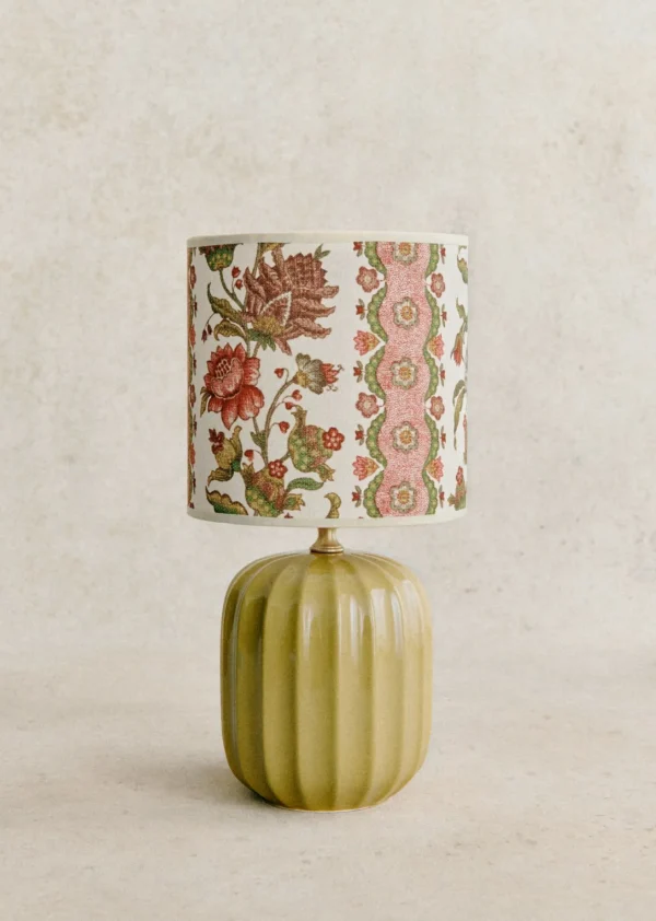 Sezane Lampe Traviata Kleines Modell - Grün Olive< Beleuchtung
