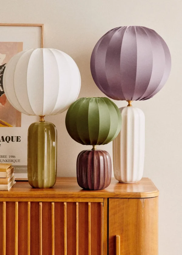 Sezane Lampe Traviata Kleines Modell – Mahagoni< Beleuchtung