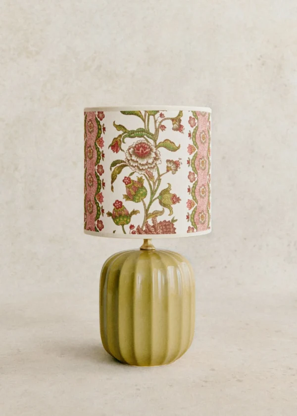 Sezane Lampe Traviata Kleines Modell - Grün Olive< Beleuchtung