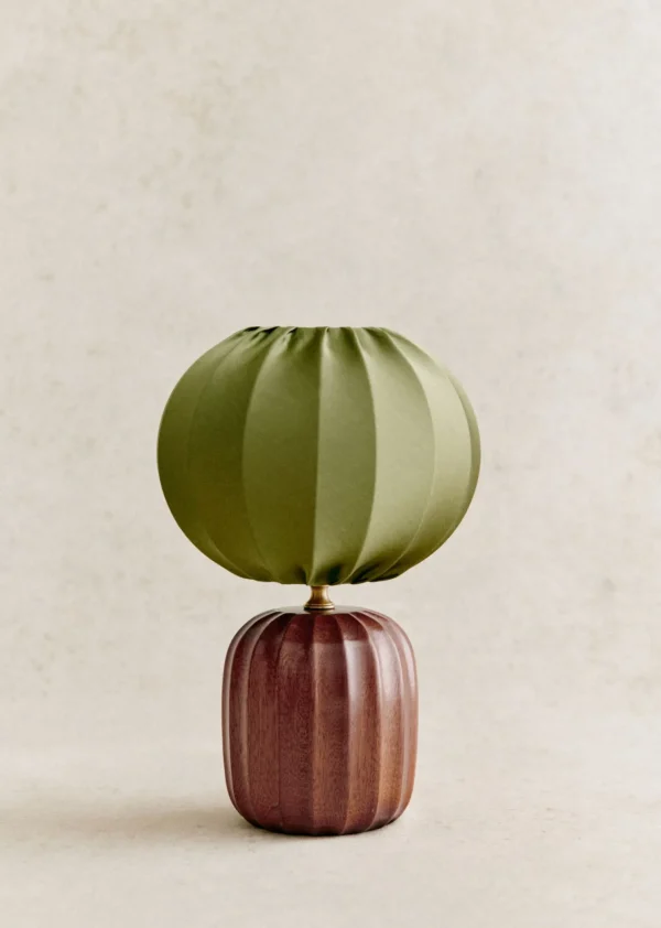 Sezane Lampe Traviata Kleines Modell – Mahagoni< Beleuchtung
