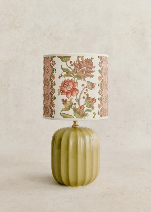 Sezane Lampe Traviata Kleines Modell - Grün Olive< Beleuchtung