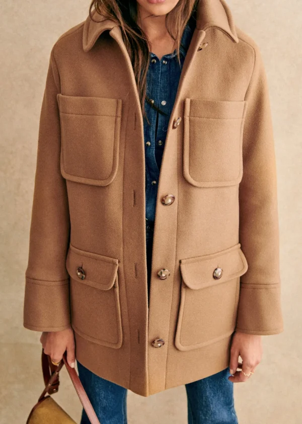 Sezane Mantel Paolo< Jacken & Mäntel