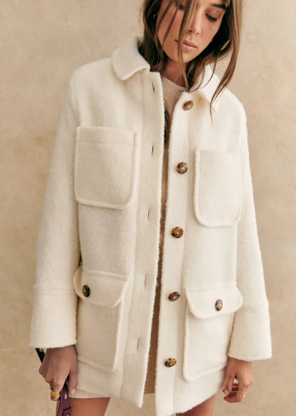 Sezane Mantel Paolo< Jacken & Mäntel