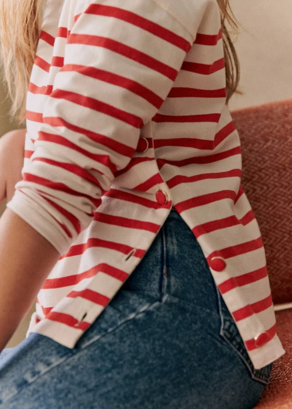 Sezane Matrosenshirt Noan< Matroshenshirt