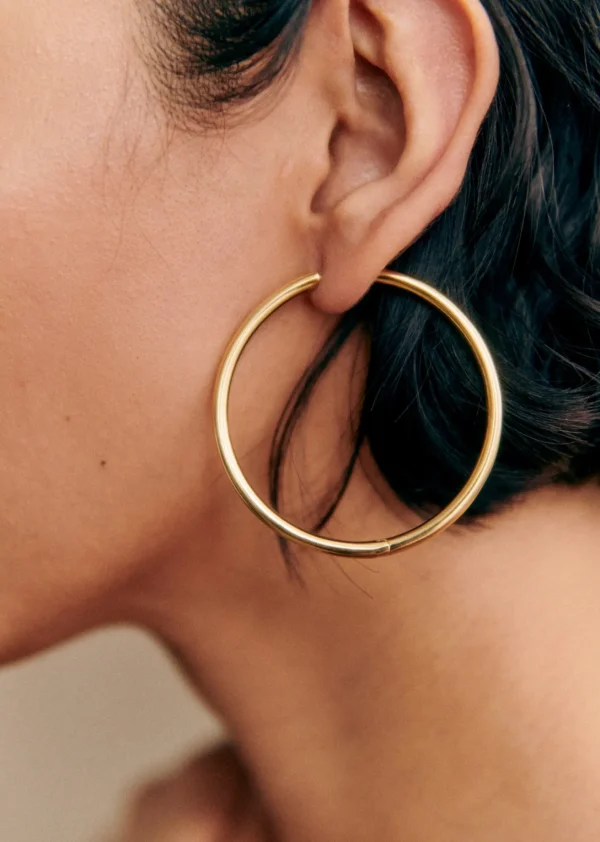 Sezane Maxi Creolen Eva< Schmuck | Schmuck