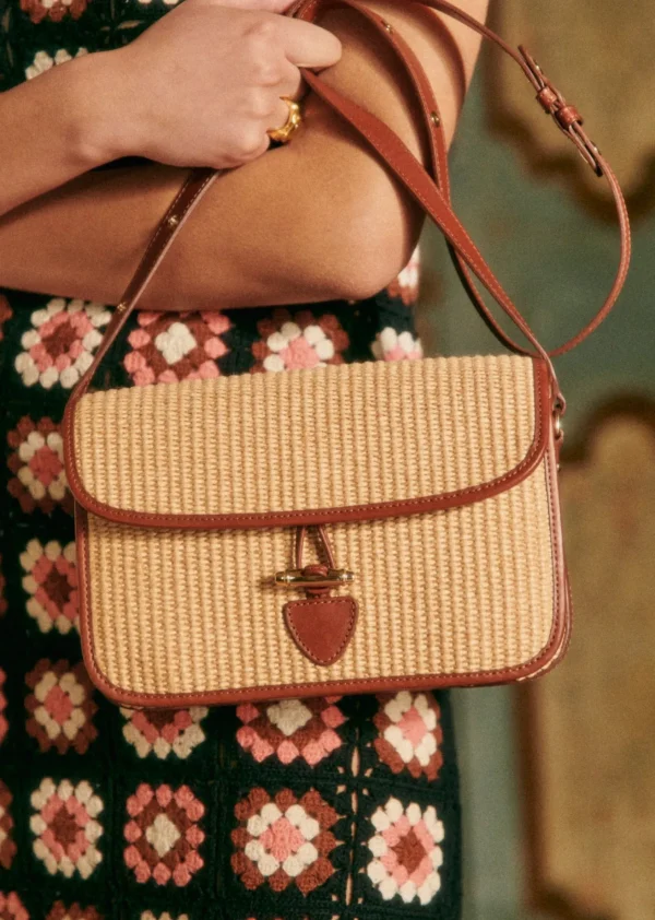 Sezane Milo Vintage Tasche Textil< Lederwaren | Körbe & Clutch