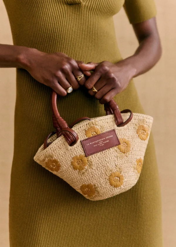 Sezane Minikorb Justine< Körbe & Clutch | Lederwaren