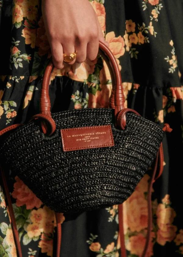 Sezane Minikorb Justine< Körbe & Clutch | Lederwaren
