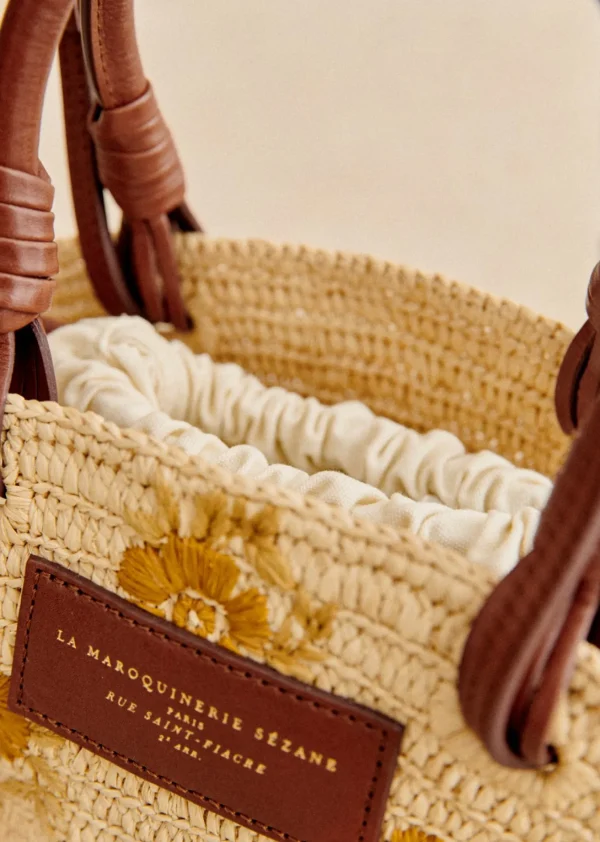 Sezane Minikorb Justine< Körbe & Clutch | Lederwaren
