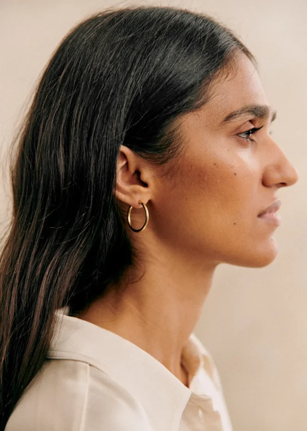 Sezane Mittelgroße Creolen Eva< Schmuck | Schmuck