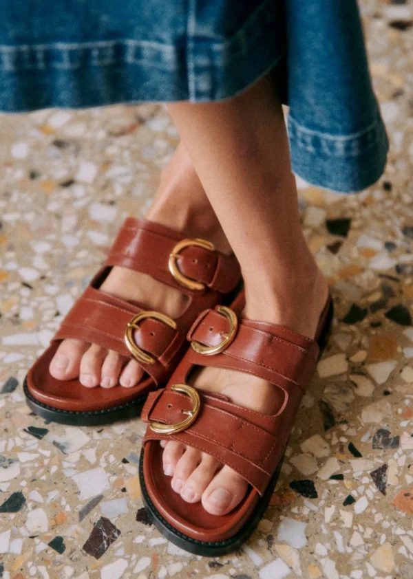 Sezane Mules Low Lenny< Schuhe | Sandalen