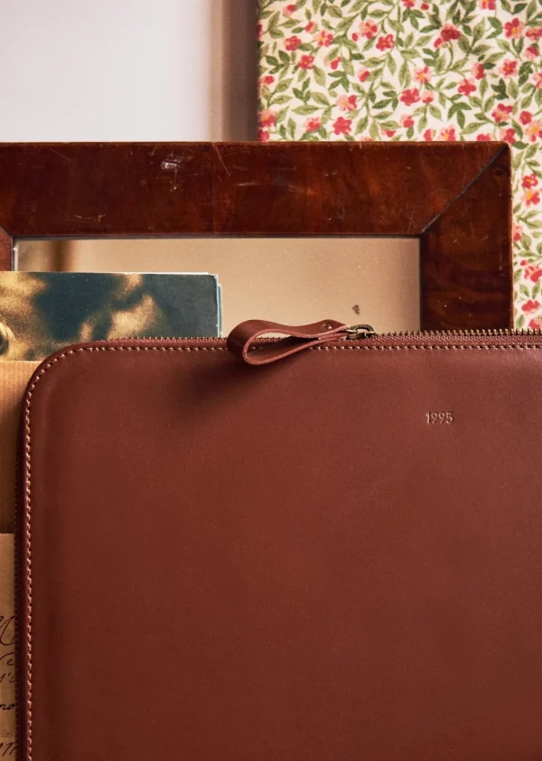 Sezane Notebooktasche James< Lederwaren