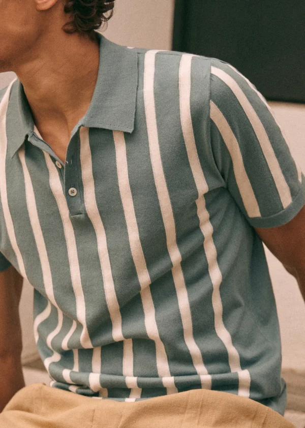 Sezane Polo-Shirt Armel< Strickwaren