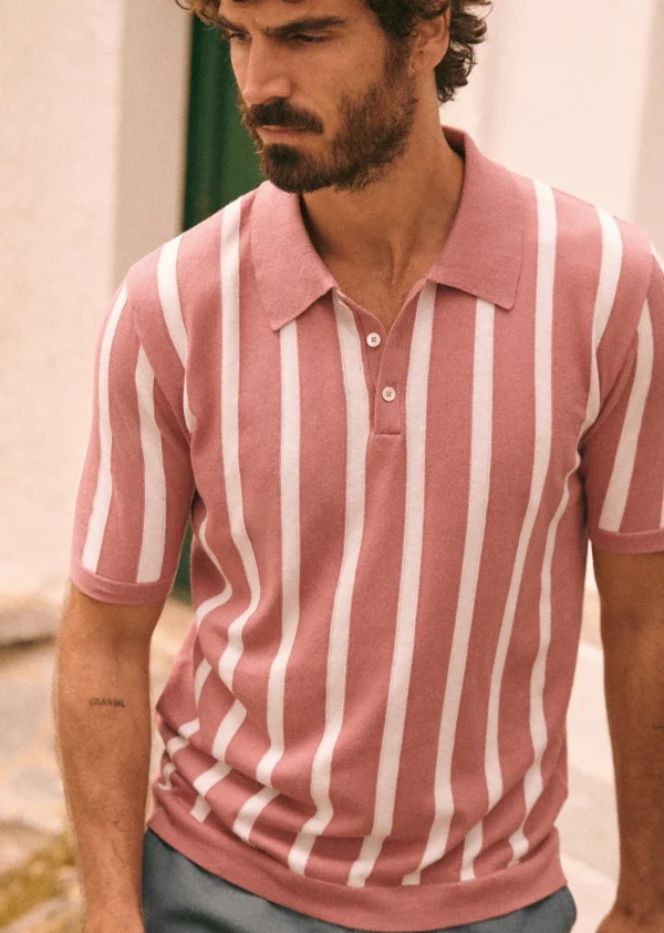 Sezane Polo-Shirt Armel< Polokragen | Kurzärmelige pullover