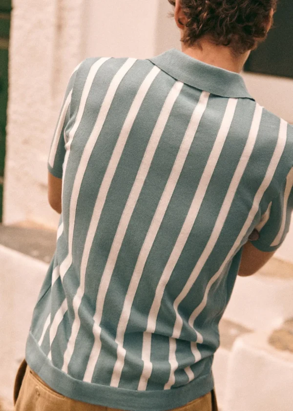Sezane Polo-Shirt Armel< Strickwaren