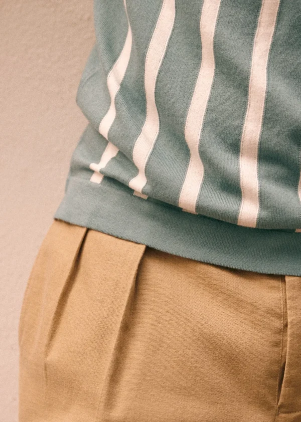 Sezane Polo-Shirt Armel< Polokragen | Kurzärmelige pullover